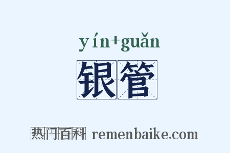 银管是什么意思的图片